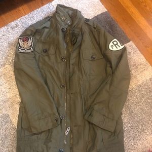 Kids Polo Army Jacket